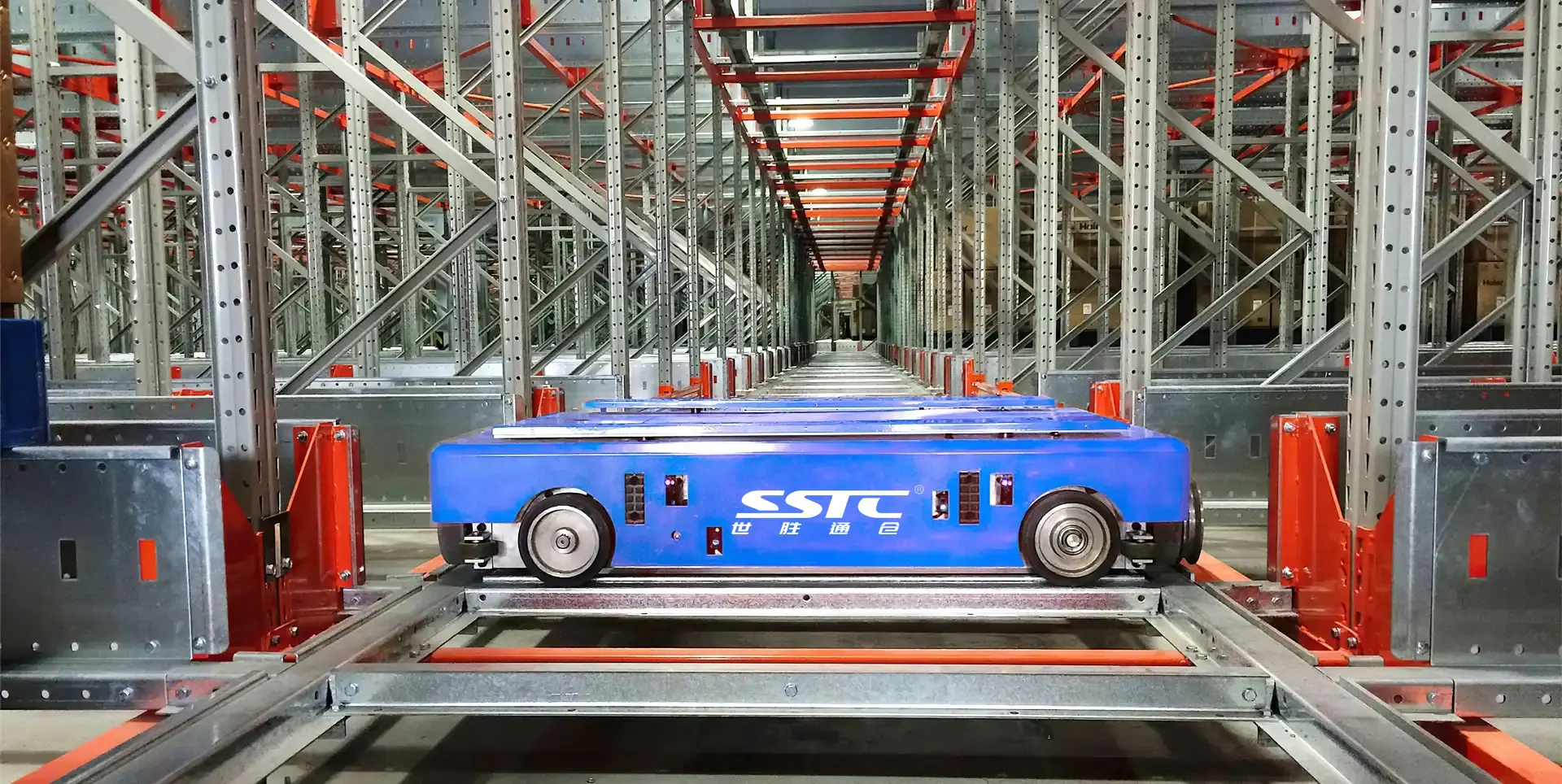 Autonomous Container Storage Automated Warehouse & High-Density AS/RS Solutions | SSTC Intelligence