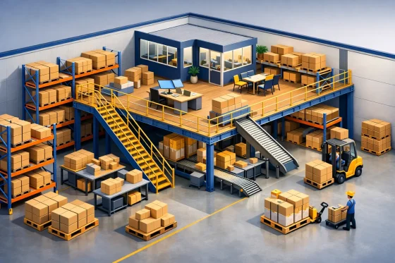 warehouse mezzanine design that works featured