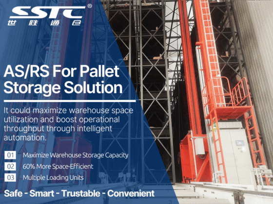 SSTC ASRS solution improving chemical and new materials pallet warehouse management