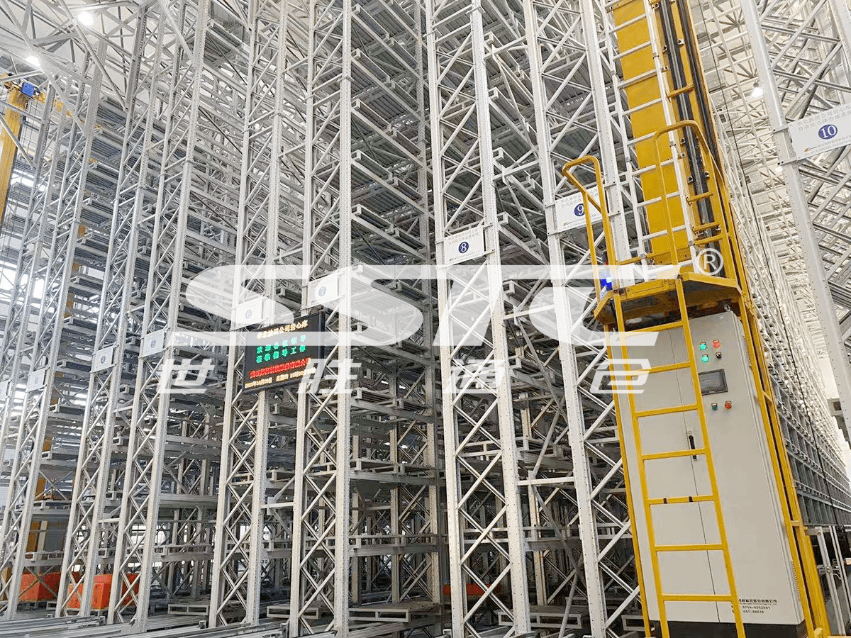 Automated pallet AS/RS system for cold storage warehouse