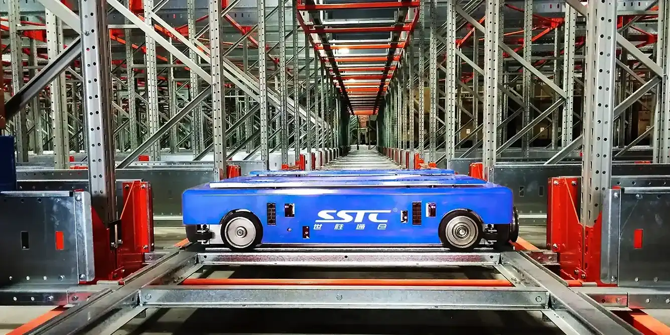Intelligent Four-Way Pallet Shuttle Systems & Robotics Integration