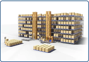 Four-Way Pallet Shuttle, 4-Way Pallet Shuttle, Four-Way Shuttle, 4-Way Shuttle, Shuttle AS/RS