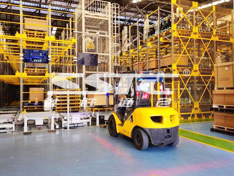 SSTC Four-Way Pallet Shuttle Storage system for large-scale cold-chain pallet storage