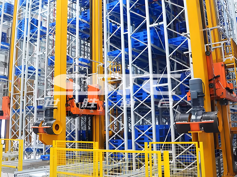 Structural engineering of a clad-rack high-bay AS/RS facility designed and manufactured by SSTC Intelligence