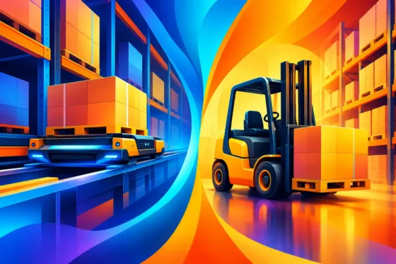Radio Shuttles vs Forklifts for Pallet Storage