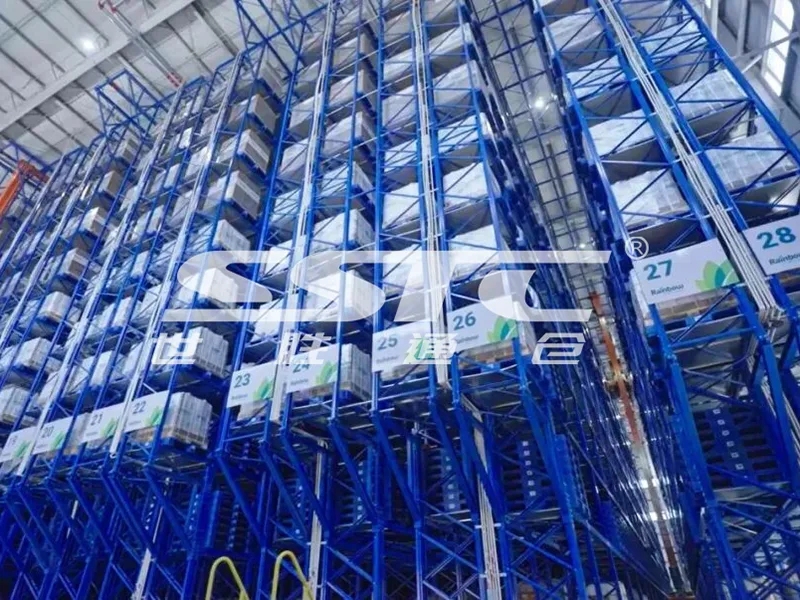 Double-deep pallet AS/RS as part of Automated Warehouse Solutions for Palm Oil by SSTC Intelligence