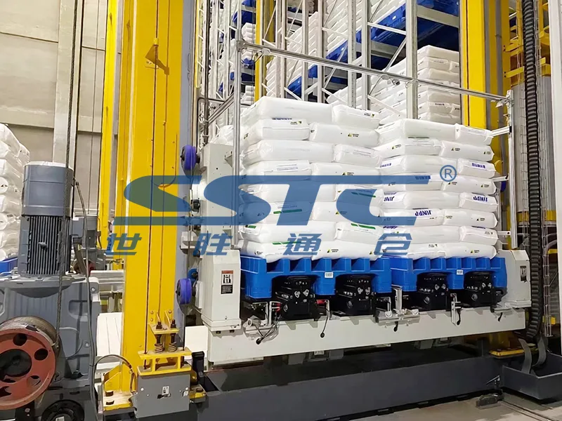 Real-time WES warehouse execution system dashboard managing inventory accuracy and chemical batch traceability within Pallet AS/RS engineered by SSTC Intelligence